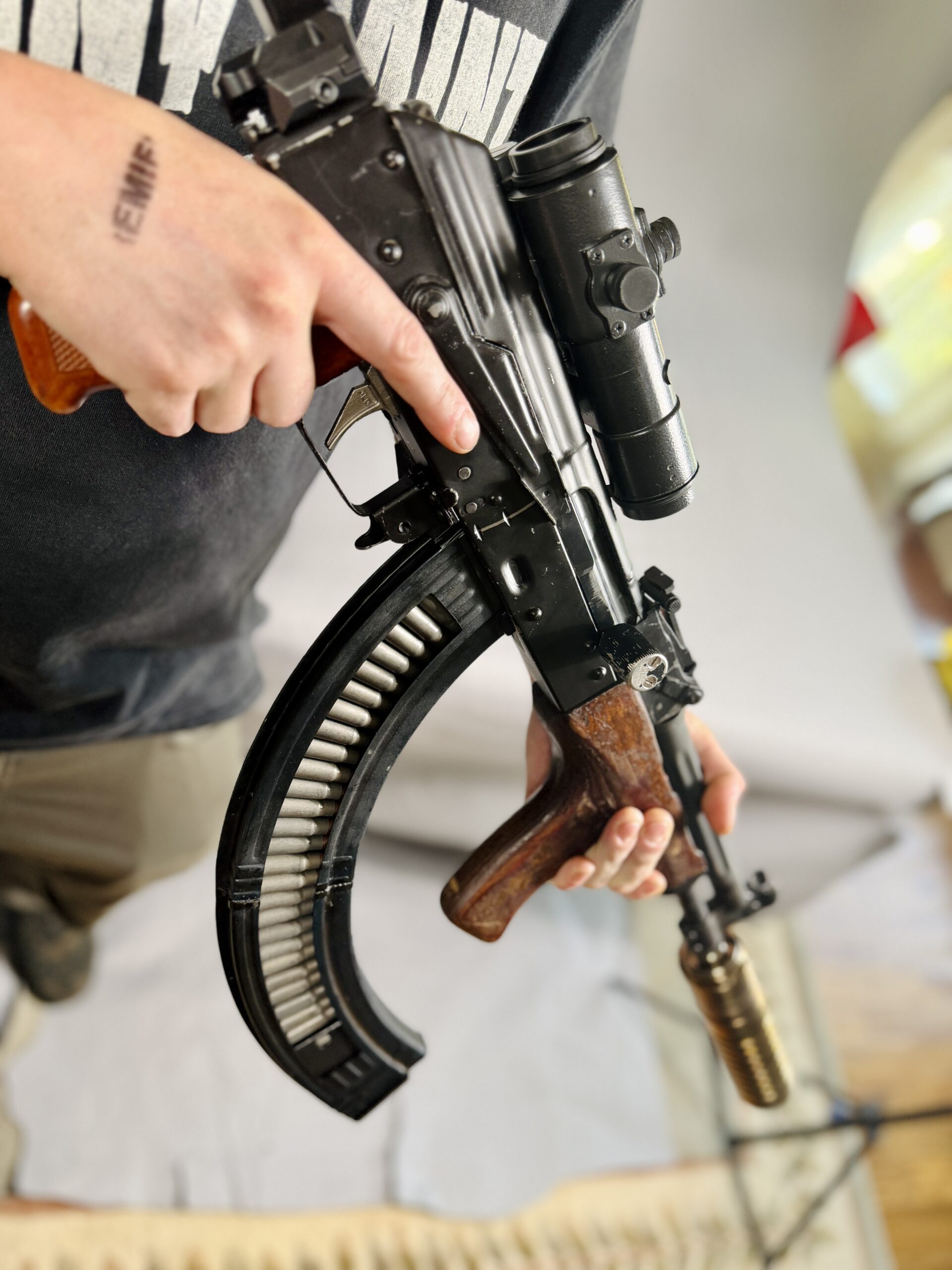 7.62×39 Surplus Romanian “BAM” Magazine (Big Ass Mag) — Double Welded, Double Window - Image 2