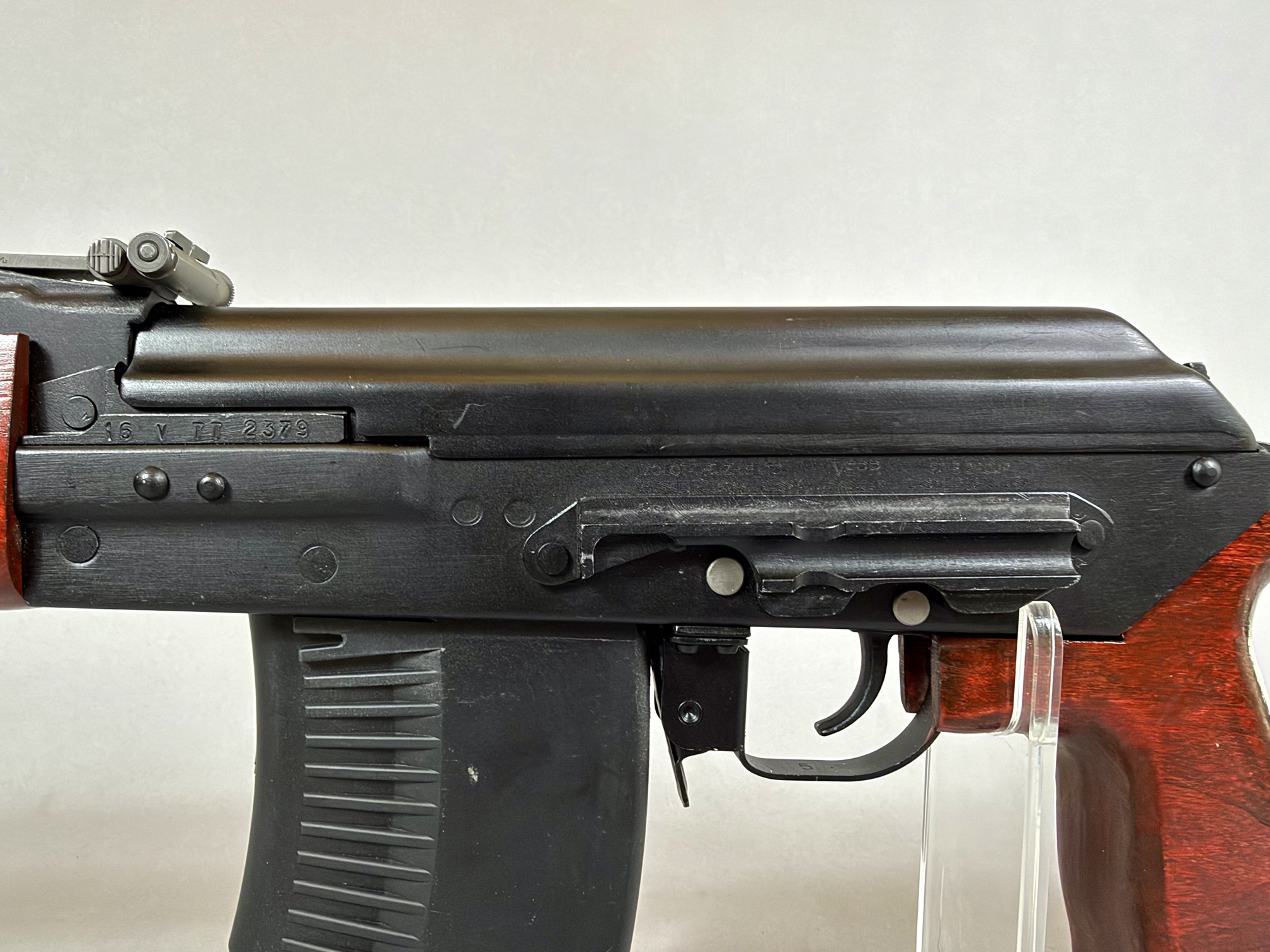 Russian Molot VEPR 7.62x54R with SVD-style laminate stock and Pilad 8x48 scope on QD mount - photo 6