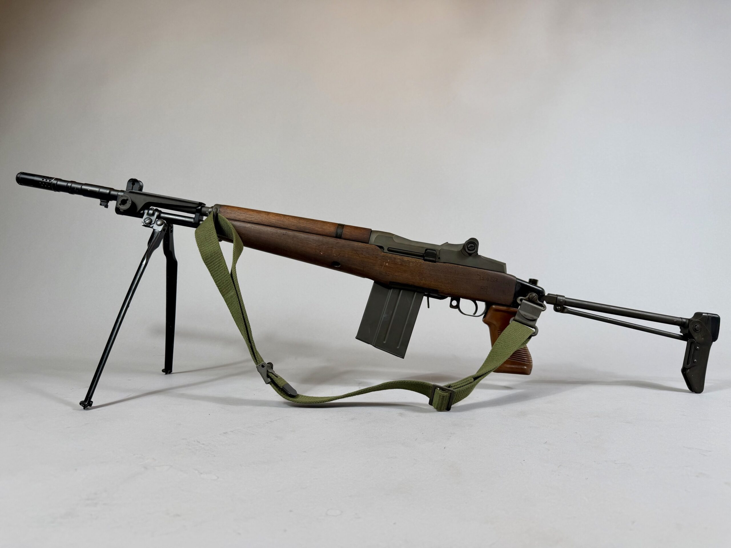 James River Armory BM59 Ital TA Alpini with folding stock, bipod and Beretta parts, 7.62x51 - photo 2