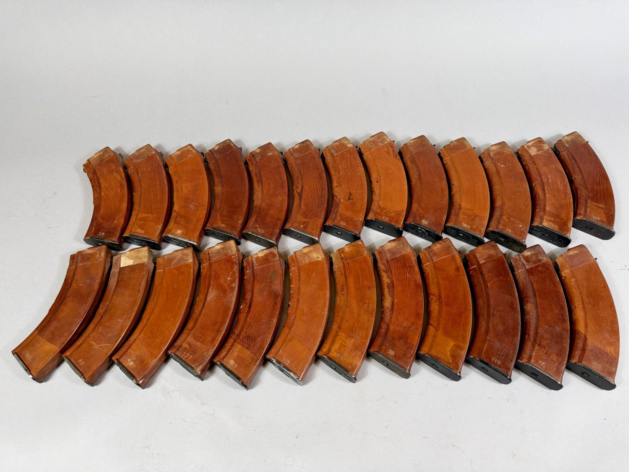 Russian military surplus bakelite AK-47 30-round 7.62x39 magazines, Izhmash AG-4S - photo 1
