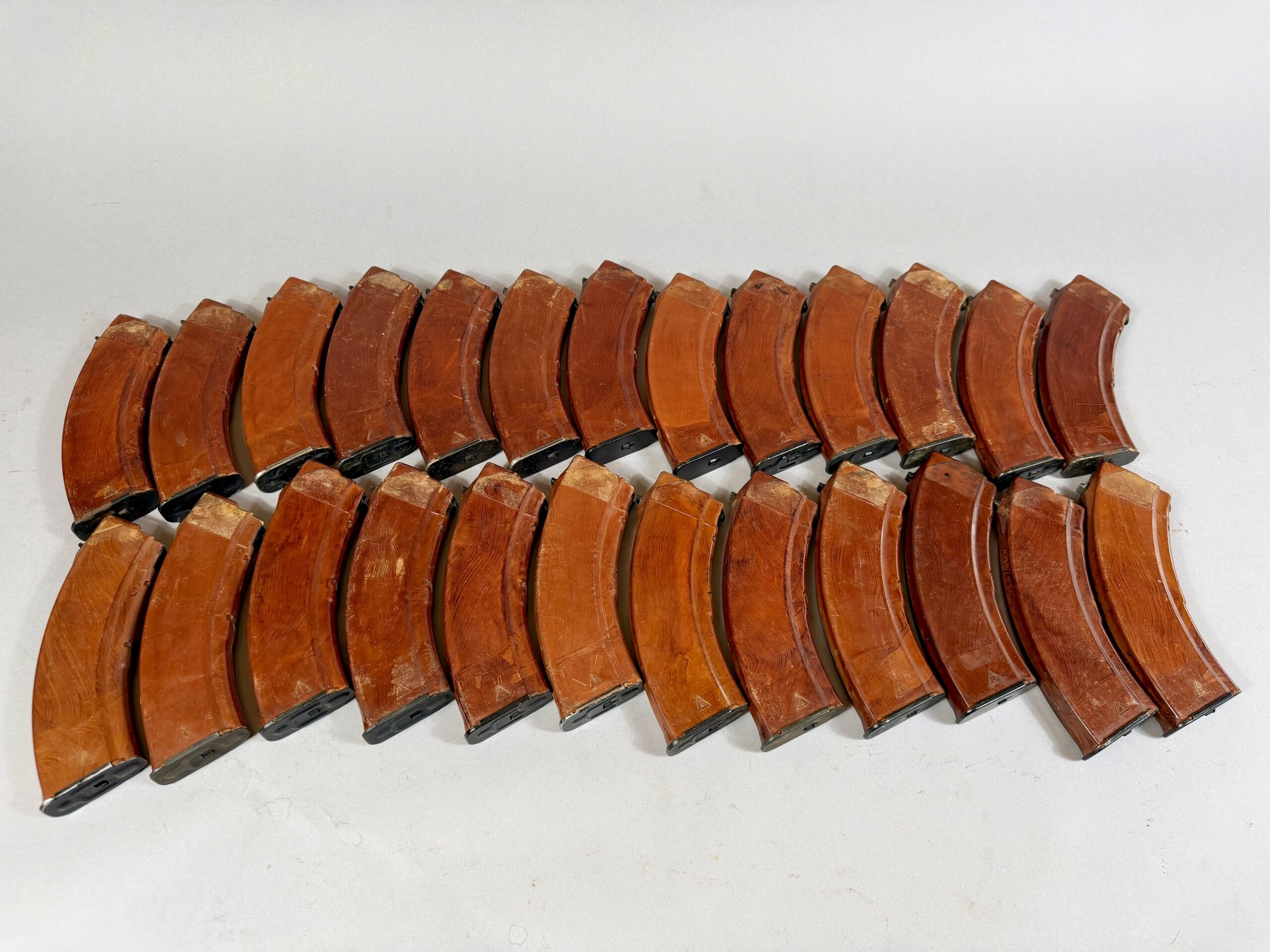 Russian military surplus bakelite AK-47 30-round 7.62x39 magazines, Izhmash AG-4S - photo 2