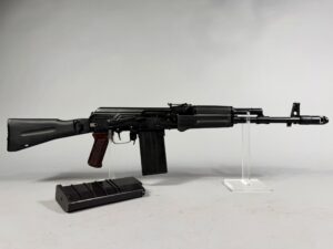 Russian Izhmash Saiga .308 converted to Saiga-308-1 spec — right side, stock extended