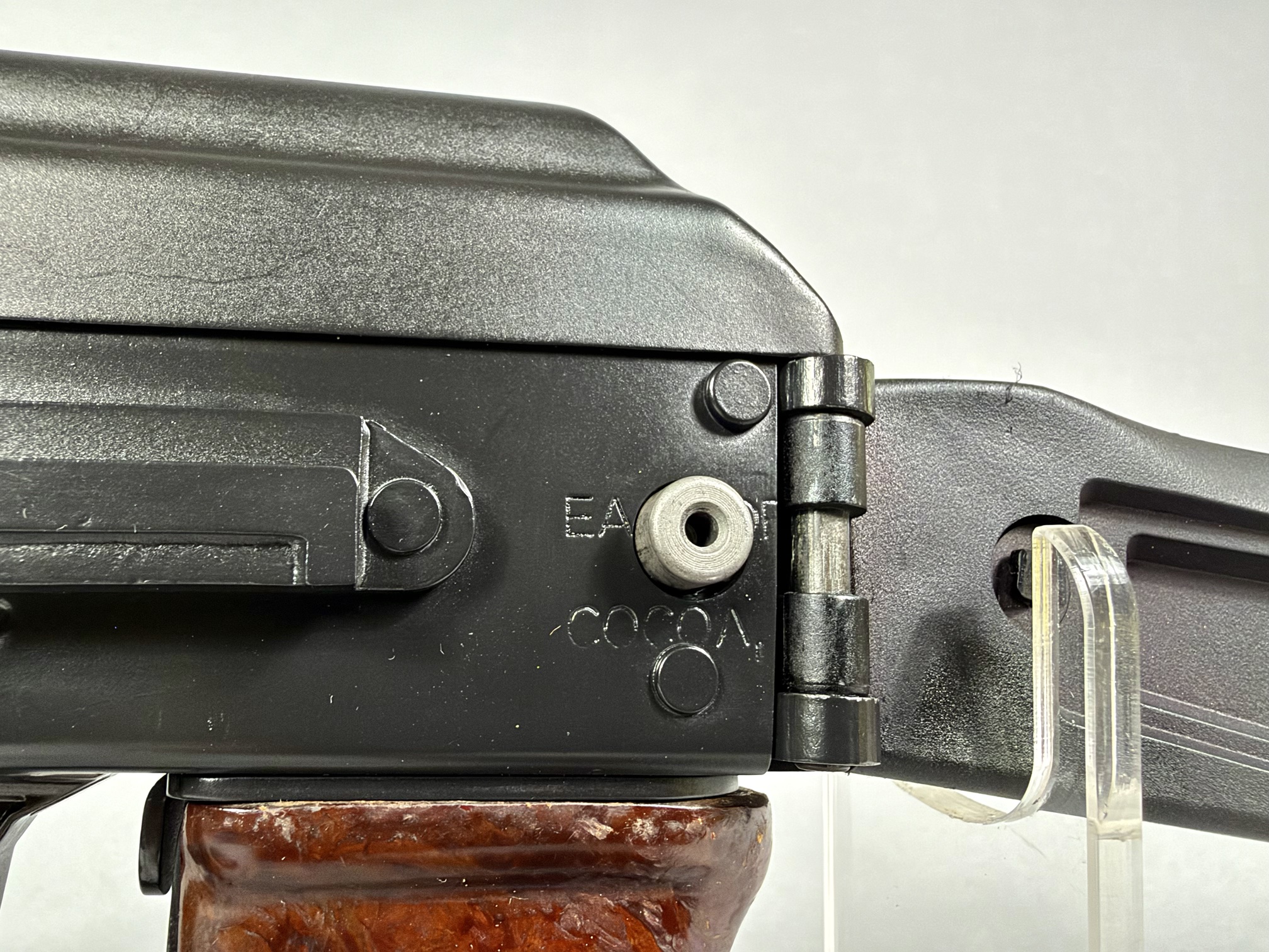 5.5 mm rear trunnion and AK-100 series folding stock hinge